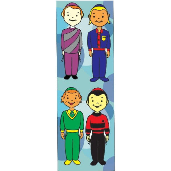 STICKERS: DIE-CUT BIG BOYS - 6 SHEETS