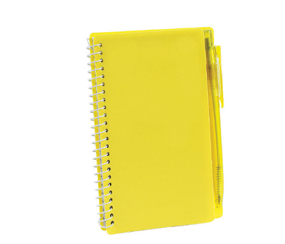 YELLOW  NOTEBOOK &amp; PEN SET