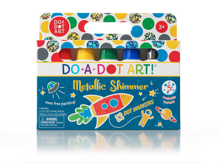 DO-A-DOT ART : 5 PACK METALLIC SHIMMER