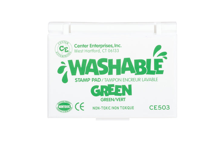 STAMP PAD: WASHABLE GREEN