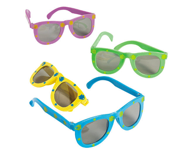 SUNGLASSES: FISH PRINT 12/PCKG