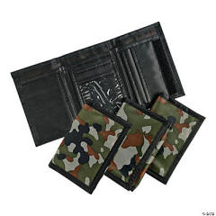 CAMOUFLAGE VELCRO WALLET