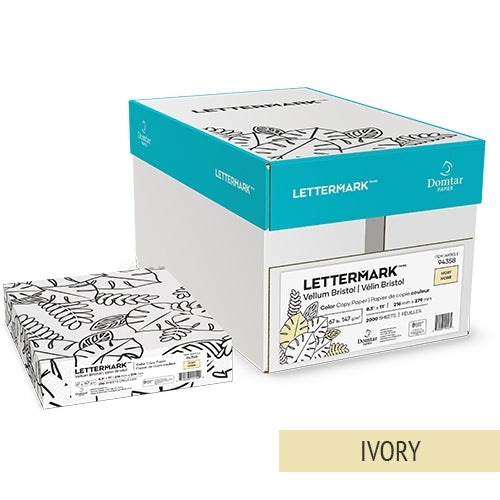 Vellum Bristol Cardstock 67lb 8.5"x11" 250 Pack