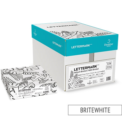 Vellum Bristol Cardstock 67lb 8.5"x11" 250 Pack