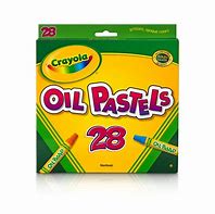 CRAYOLA JUMBO OIL PASTELS  - 28PC