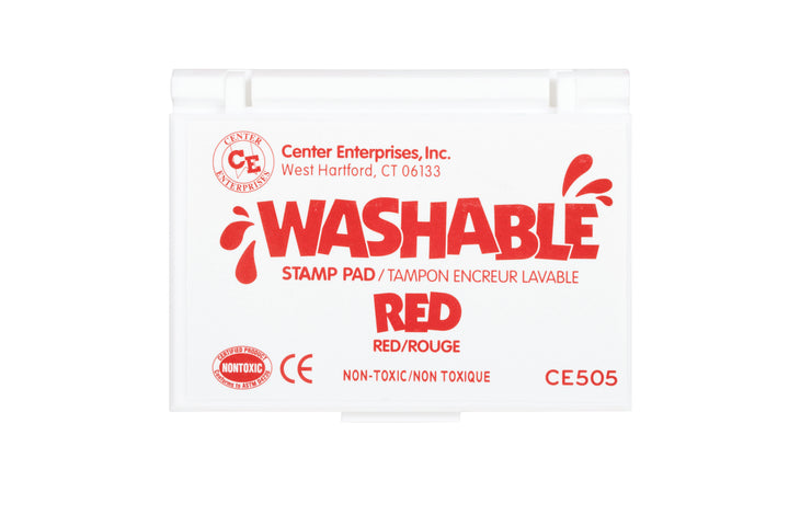 STAMP PAD: WASHABLE RED