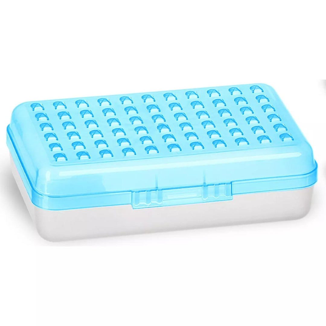 PENCIL CASE: DOTS COVER 8.5"X6.22"  - BLUE
