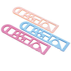 6" STENCIL RULER 36 PACK