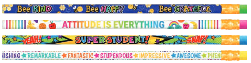 PENCIL: STAR STUDENT REWARDS ASSORTED
