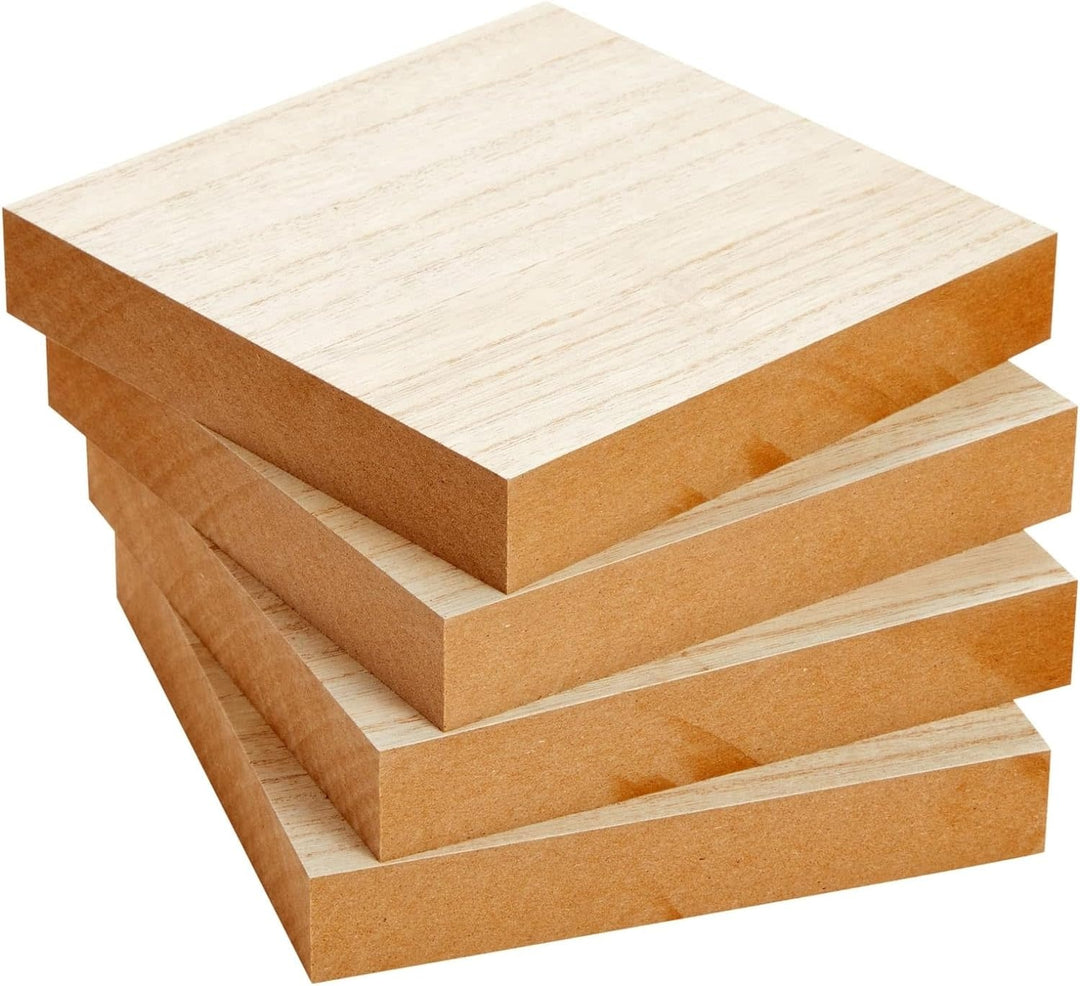 WOOD SQUARE 6"x6"  3/4" THICK