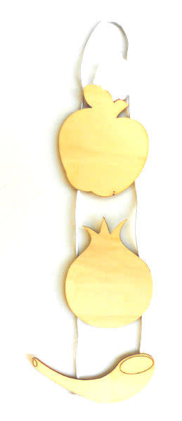 ROSH HASHANA WOOD MOBIL CRAFT
