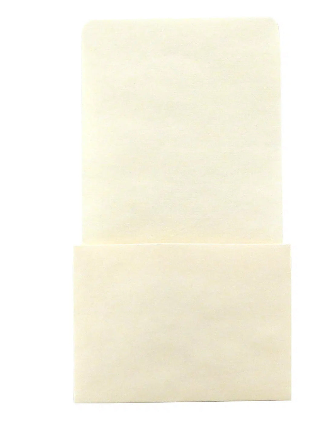LIBRARY POCKETS STICKY BACK  - 50pcs