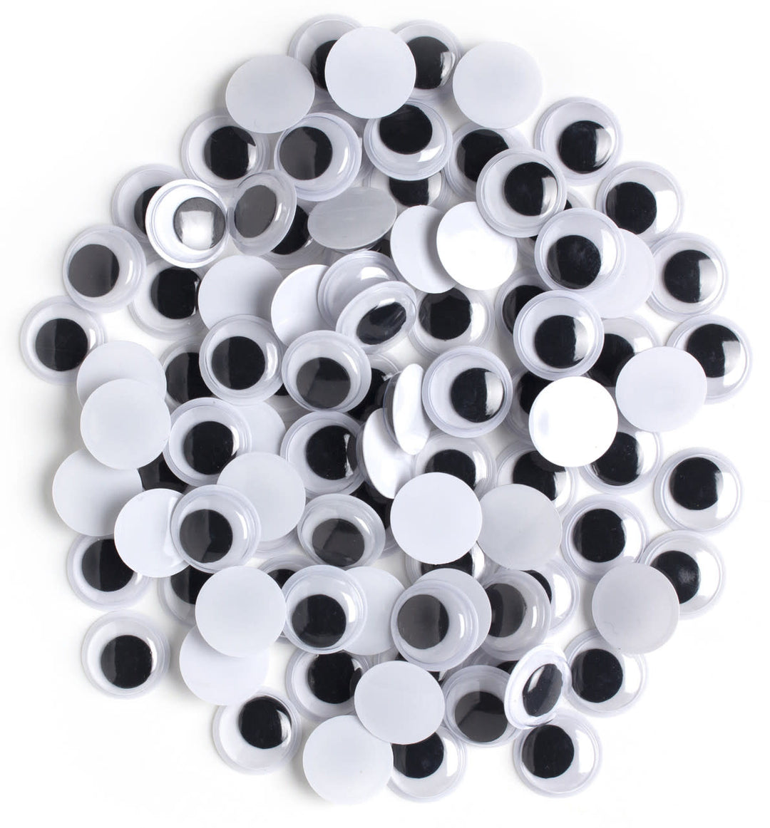 WIGGLE EYES: 15MM  96 PACK