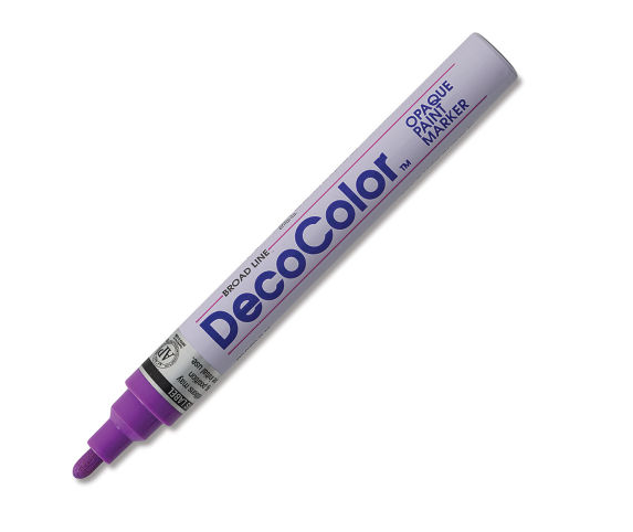 DECOMARKER: BROAD HOT PURPLE
