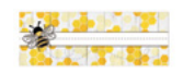 NAME PLATE: THE HIVE  9-5/8" x 3-1/4" 36 PACK