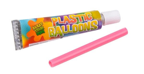 BUBBLES MINI TUBE MAKE BALLOON 12 PACK