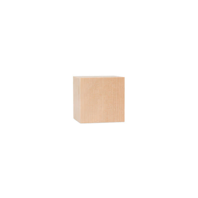 Wood Cube: 3/4"