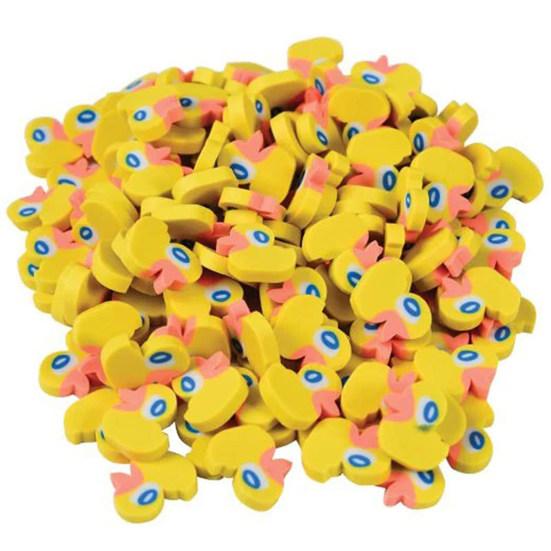 MINI DUCK ERASER 144 PACK