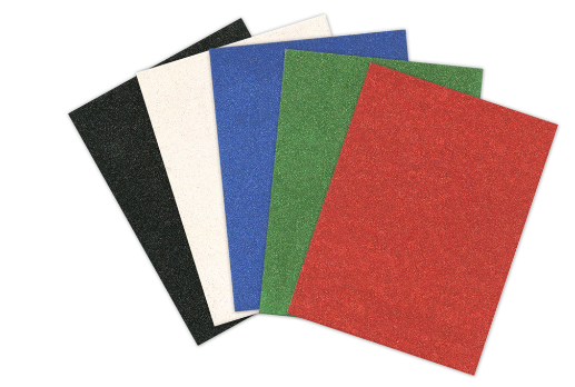 GLITTER FOAM SHEET 9X12 BASIC COLORS