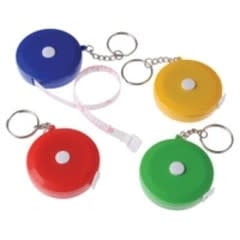 TAPE MEASURE KEYCHAIN 12/PCKG