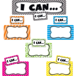 MINI BULLETIN BOARD SET: I CAN