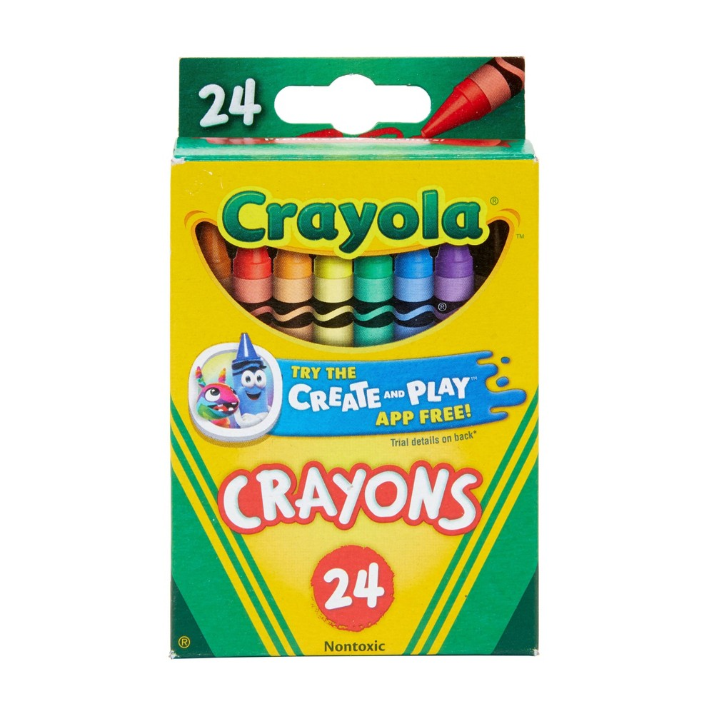 CRAYOLA  CRAYONS 24 PACK