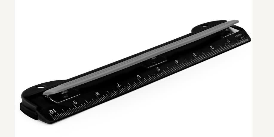 3 HOLE BINDER PAPER PUNCH - BLACK