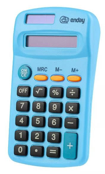 POCKET CALCULATOR 8-DIGIT DISPLAY