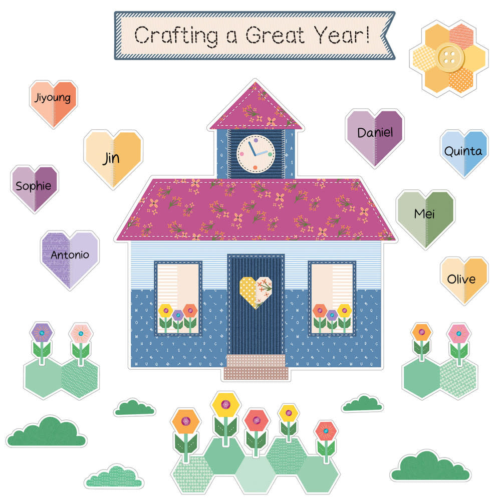 BULLETIN BOARD SET: CRAFTING A GREAT YEAR