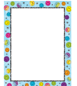 COMPUTER DESIGN PAPER: BRIGHTS 4EVER SMILE 8.5X11 50 SHEETS
