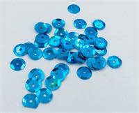 SEQUINS - 8MM - TURQUOISE 200PC