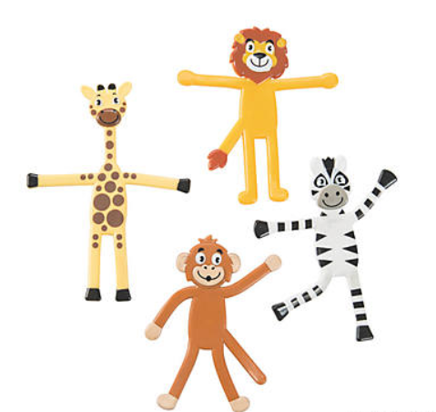 ZOO ANIMAL BENDABLES
