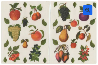 STICKERS: FRUIT DECALS 6 SHT