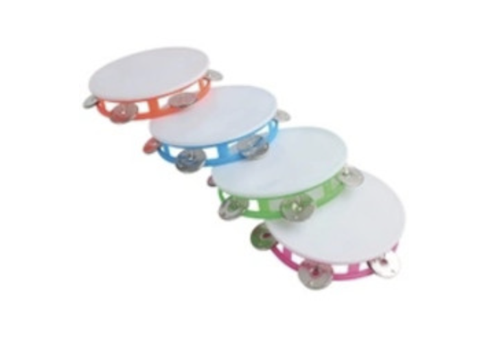 TAMBOURINE PLASTIC 5½"