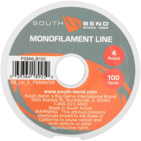 MONOFILAMENT CLEAR STRING 4 POUND - 100 YARDS