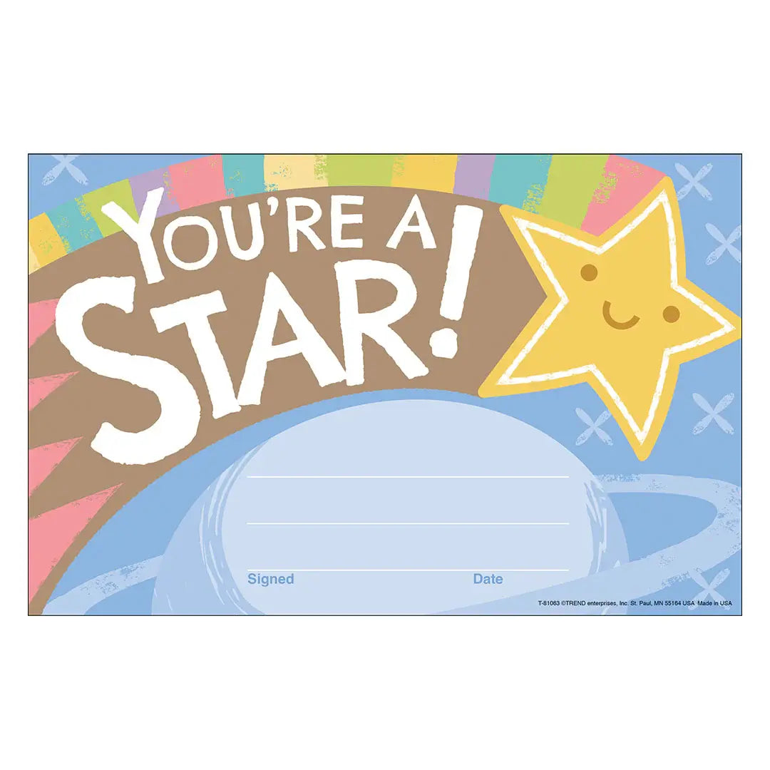 AWARD CERTIFICATE: I&