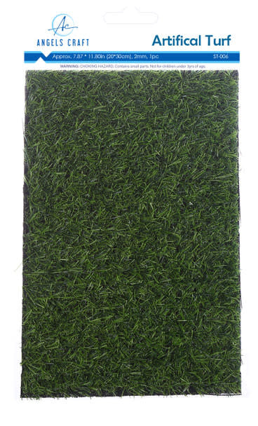 ARTIFICIAL TURF GREEN 7.75 X 11.75 X 2MM