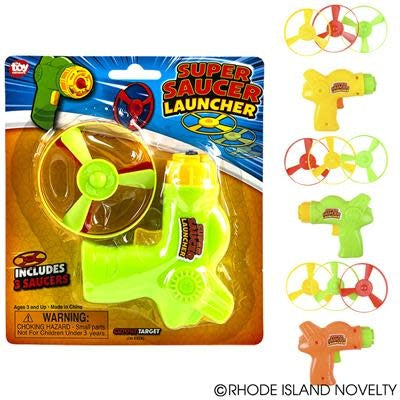 SUPERSAUCER LAUNCHER  12PCS