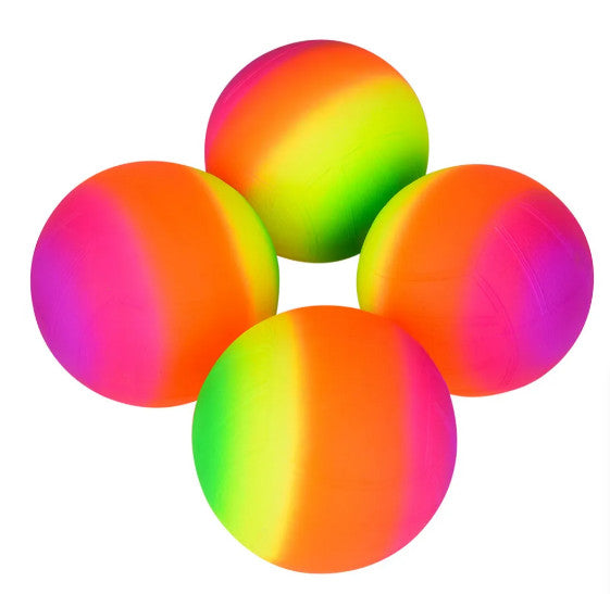 5" Rainbow Vinyl Ball