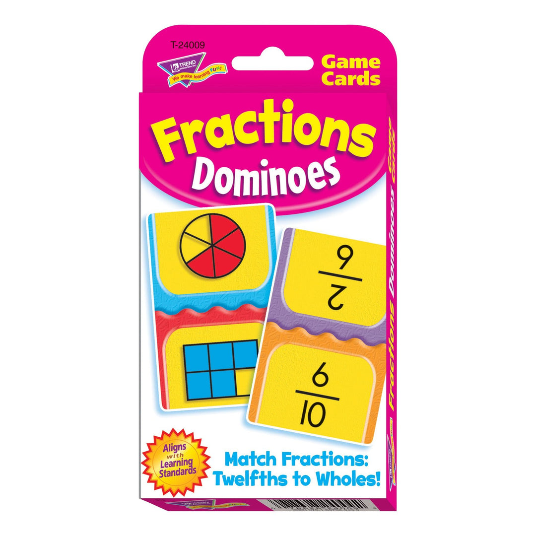 CARD GAME: FRACTION DOMINOES
