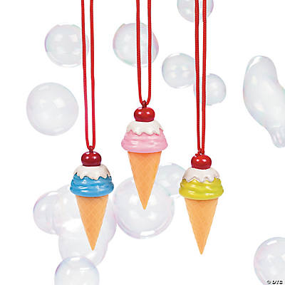 BUBBLE ICE CREAM CONE NECKLACE