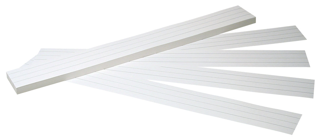SENTENCE STRIPS - 3"X24" WHITE 100 PACK