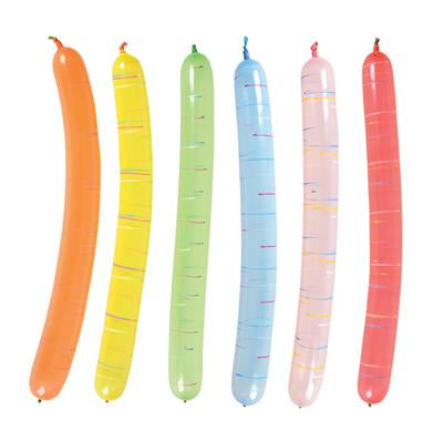 BALLOON: 15" ROCKET BALLOON 12 PACK