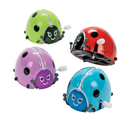 FLIPPING WIND-UP LADY BUGS 1pc
