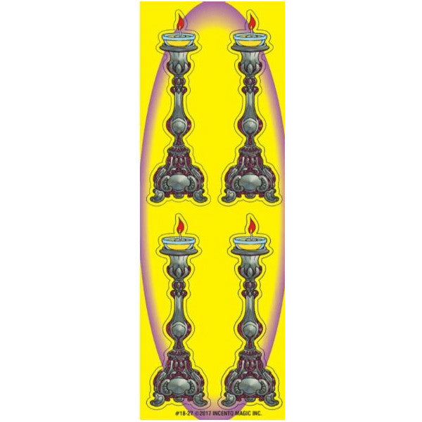 STICKERS: CANDLE STICKS - 6 SHEETS