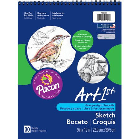 SKETCH BOOK 9x12 HWT