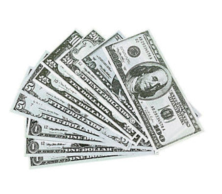 MONEY: SMALL BILLS 10pcs