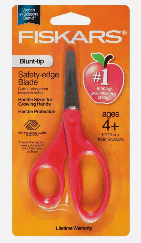 FISKARS SCISSORS BLUNT TIP 5"