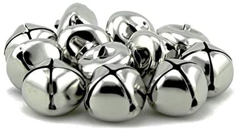 BELLS: JINGLE 1" SILVER 18 PACK