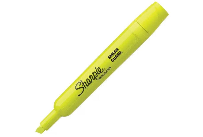 SHARPIE HIGHLIGHTER  CHISEL POINT YELLOW